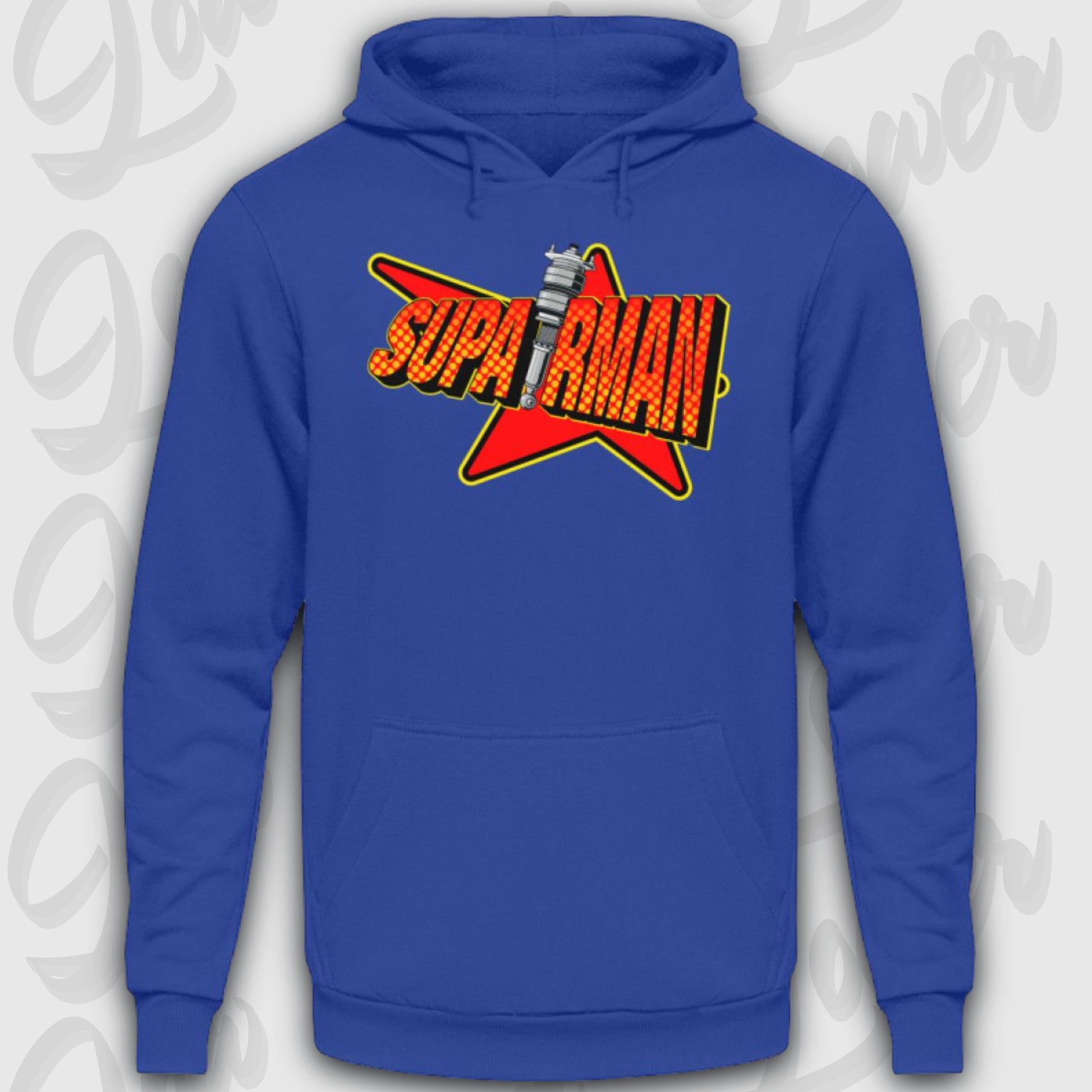 Standard Hoodie, SupAIRman Tuning Royal Blue