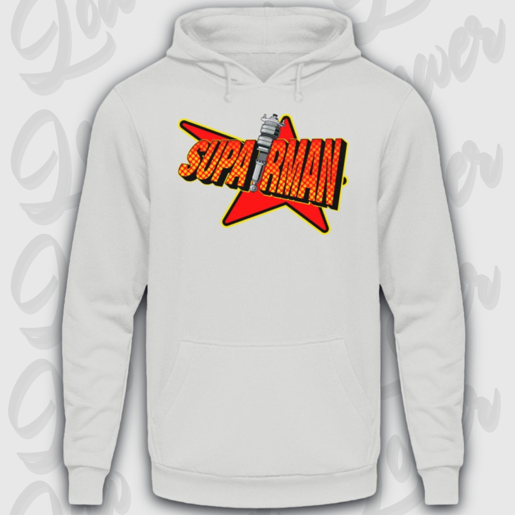 Standard Hoodie, SupAIRman Tuning Sport Grey