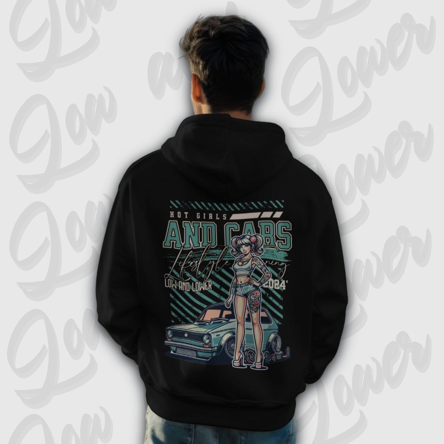 Premium Hoodie, Hot Girls and Cars