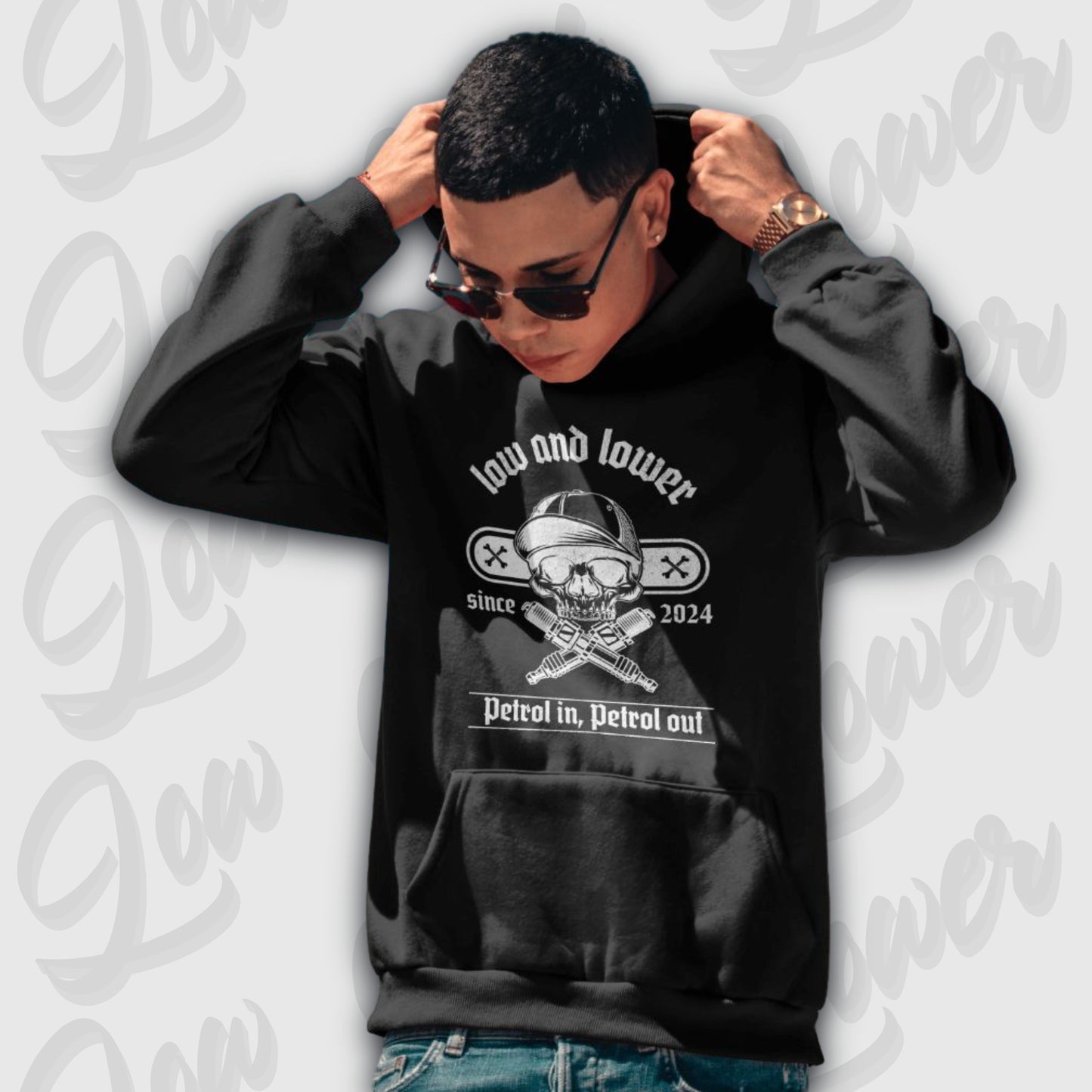Premium Hoodie, Petrol in, Petrol out
