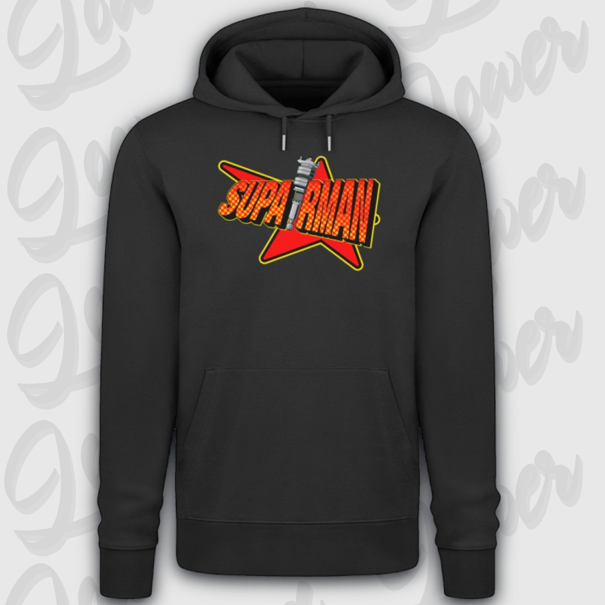Premium Hoodie, SupAIRman Black