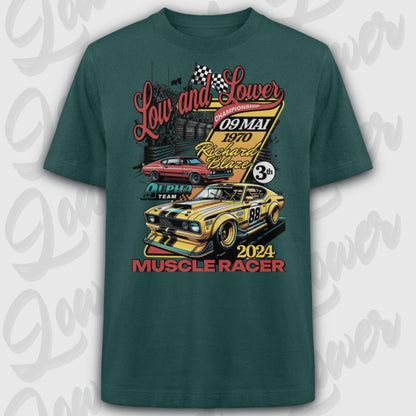 Oversized Trend T-Shirt, Muscle Race