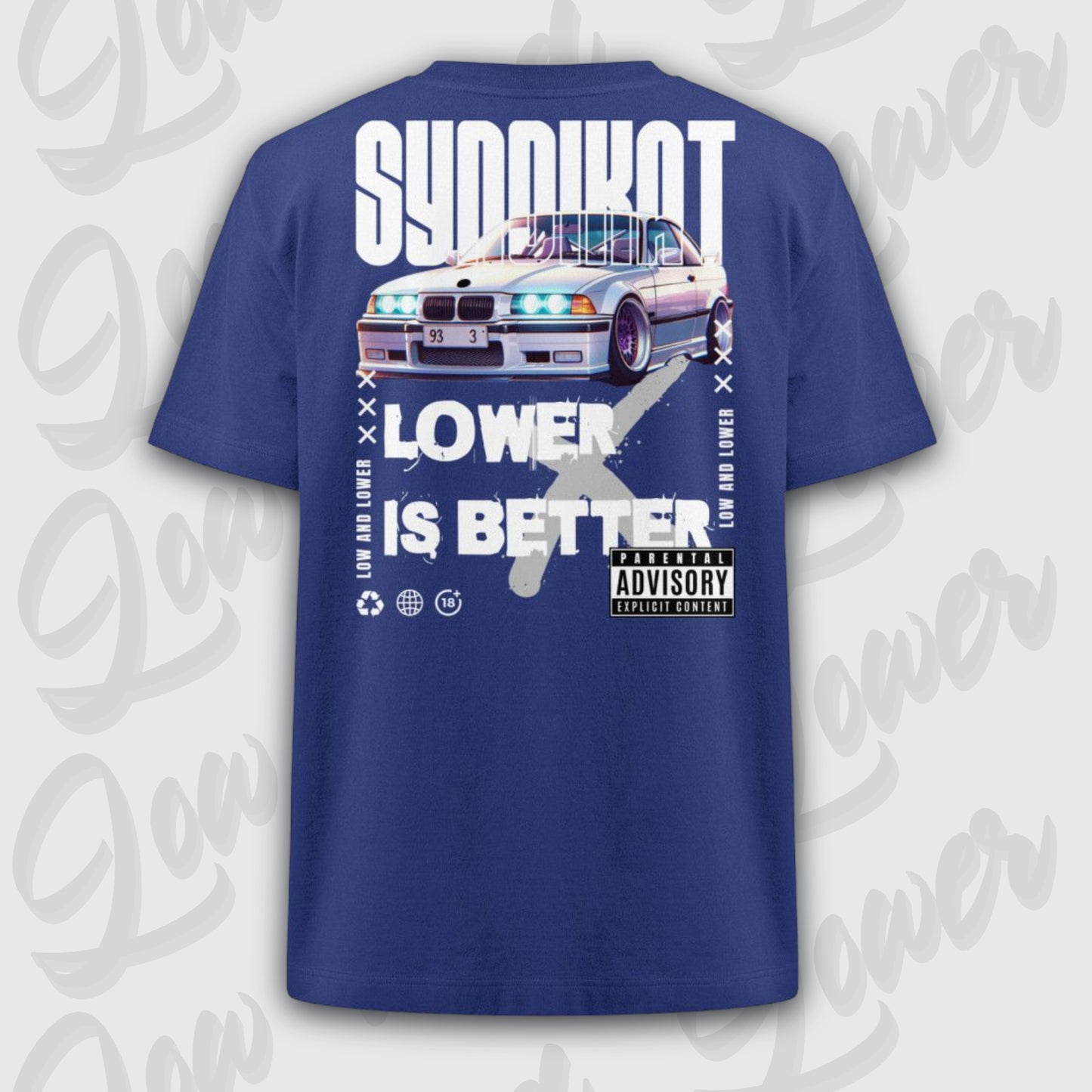 Oversized Trend T-Shirt, Syndikat 36 Worker Blue