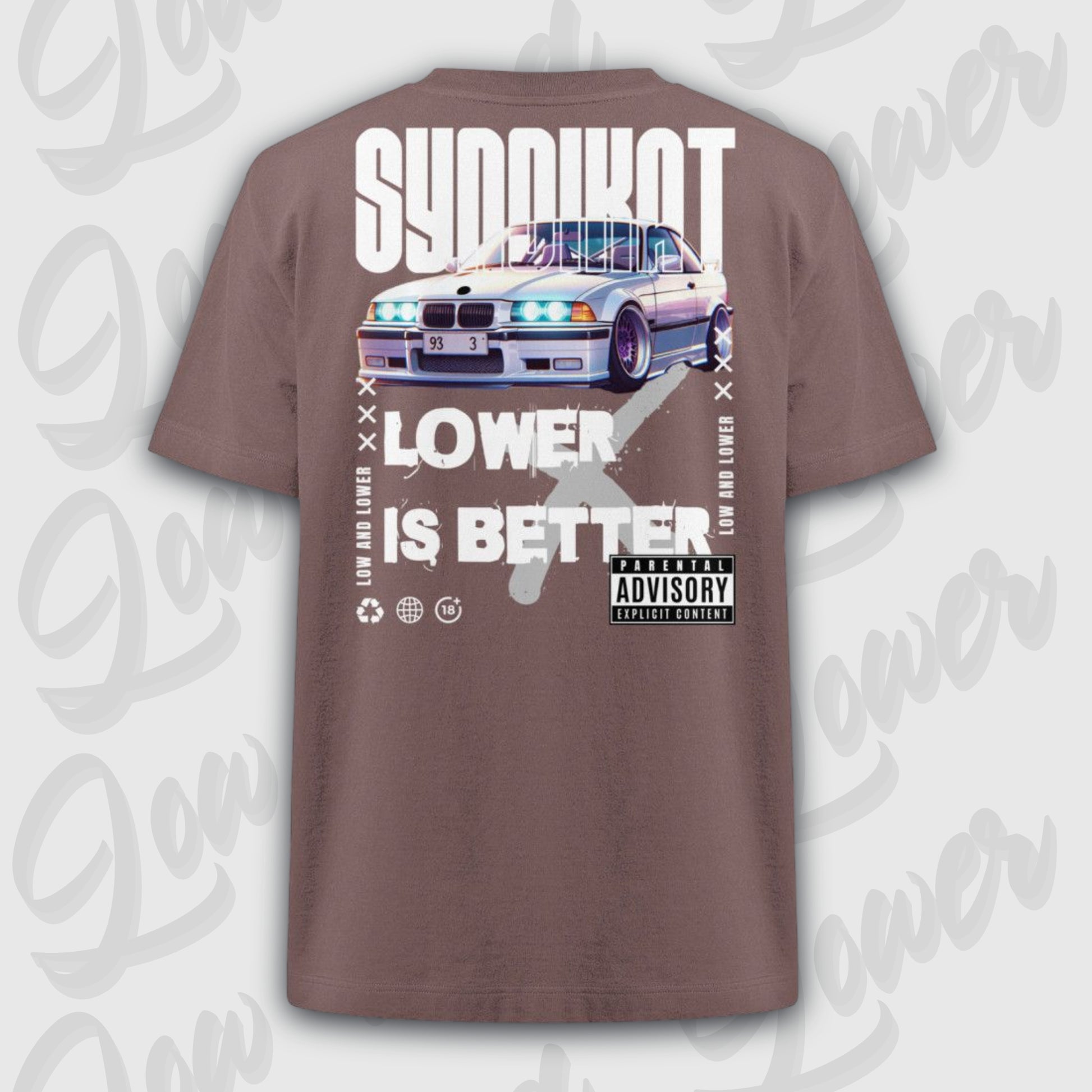 Oversized Trend T-Shirt, Syndikat 36 Kaffa Coffee