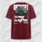 Oversized Trend T-Shirt, Syndikat 21 Burgundy
