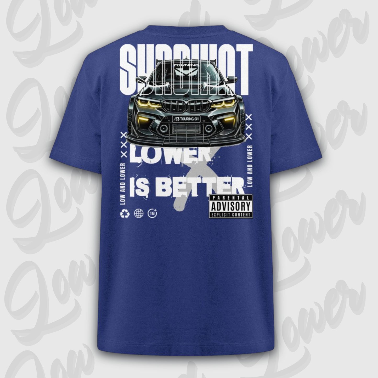 Oversized Trend T-Shirt, Syndikat 21 Worker Blue