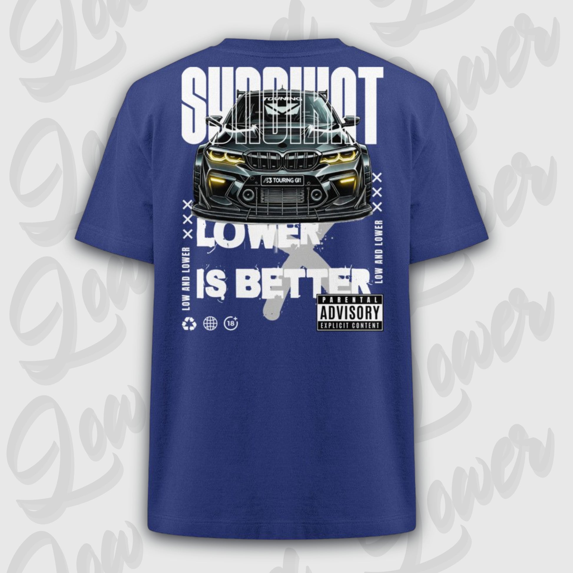 Oversized Trend T-Shirt, Syndikat 21 Worker Blue