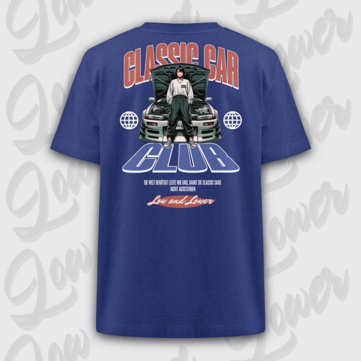 Oversized Trend T-Shirt, Classic Car Club
