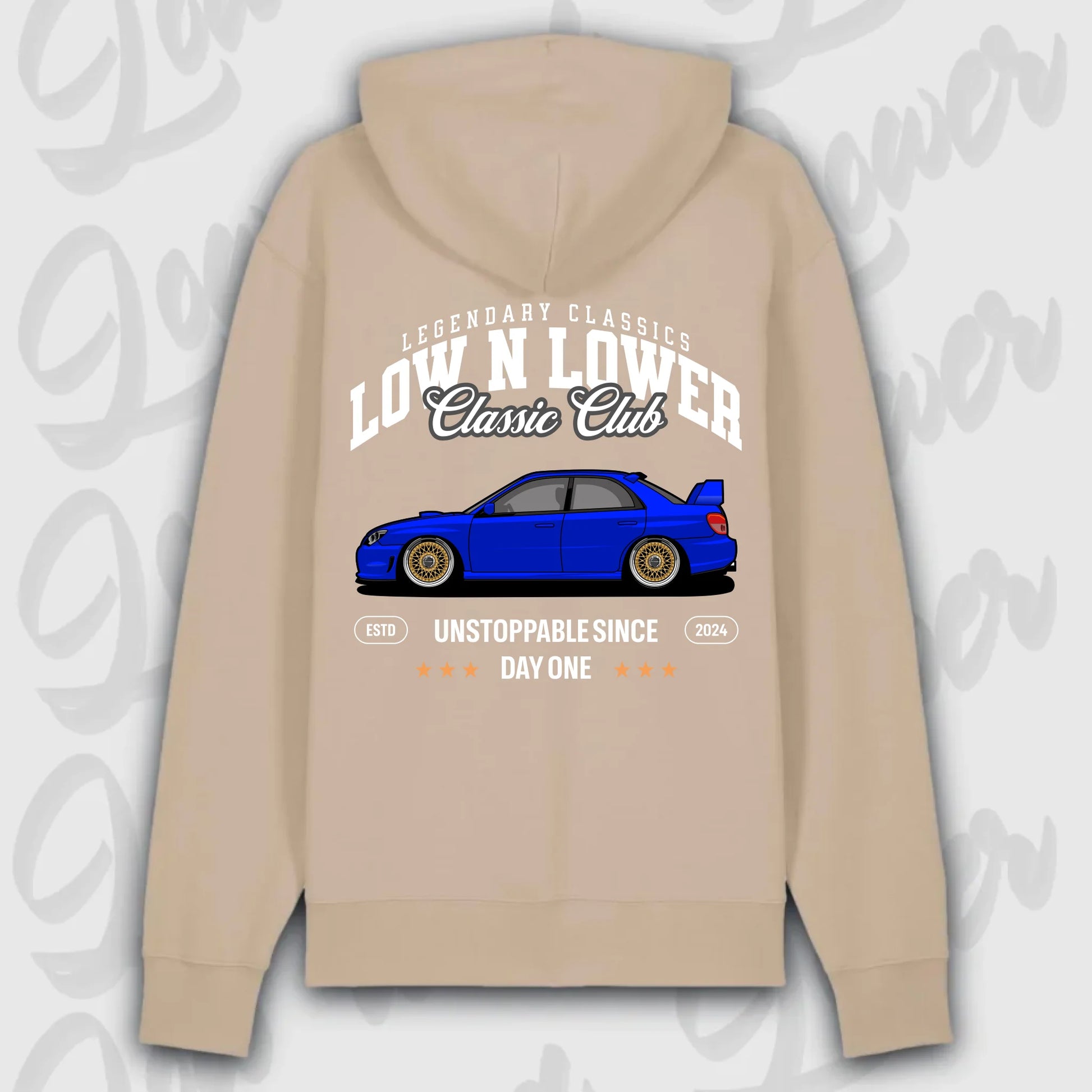 Hoodie WRX 2. Gen. - personalisiert Premium Hoodie Desert-Dust