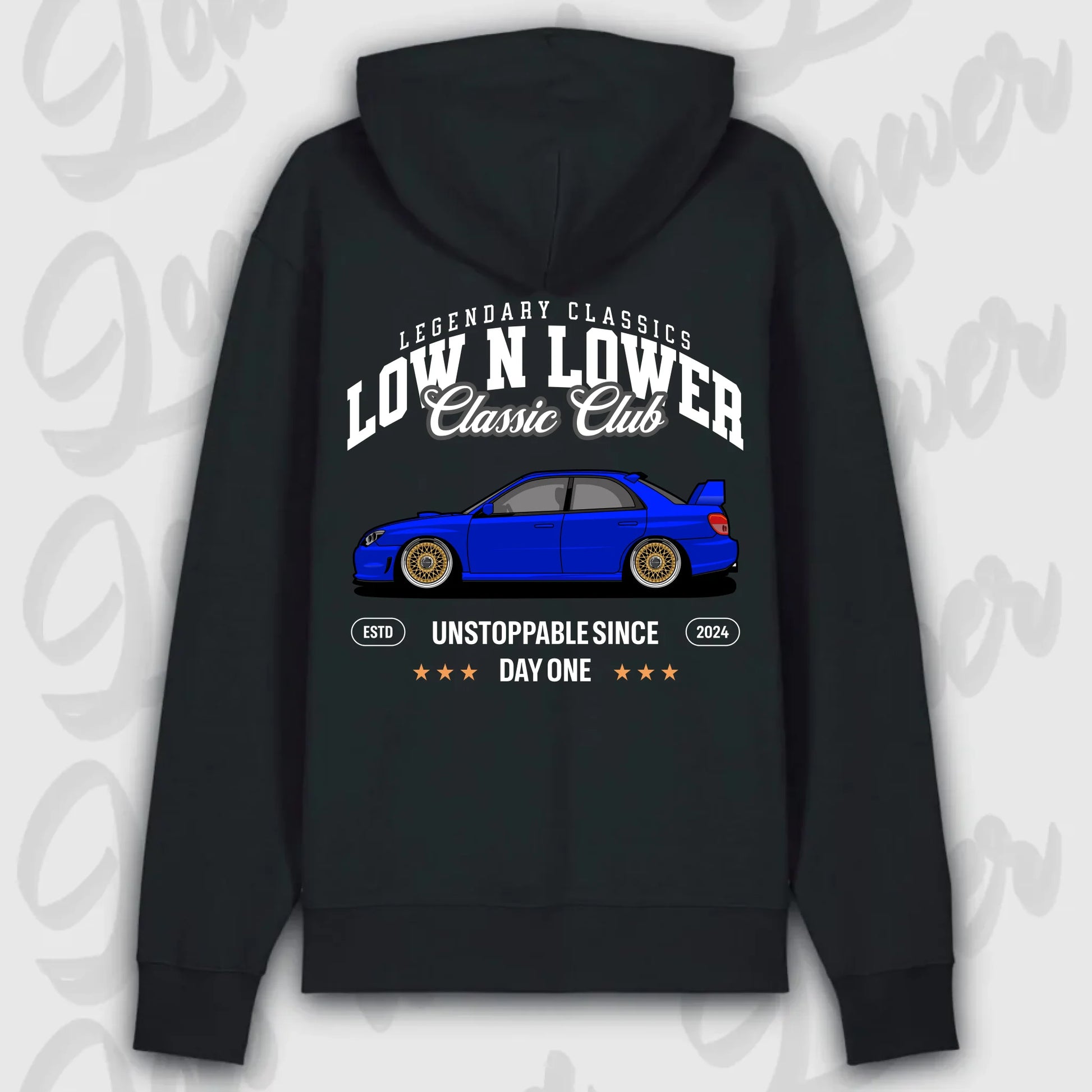Hoodie WRX 2. Gen. - personalisiert Premium Hoodie Black