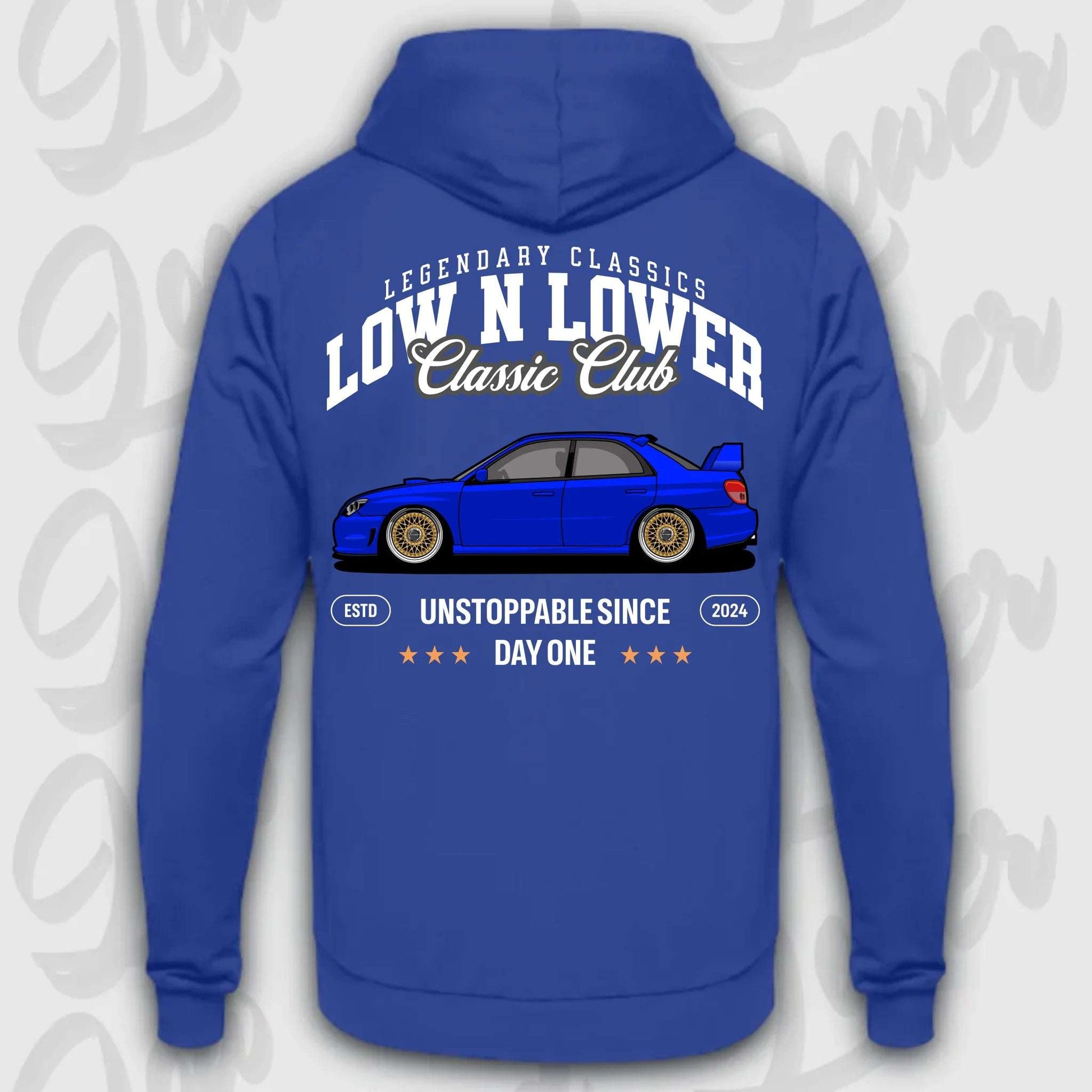 Hoodie WRX 2. Gen. - personalisiert Standard Hoodie Royal-Blue