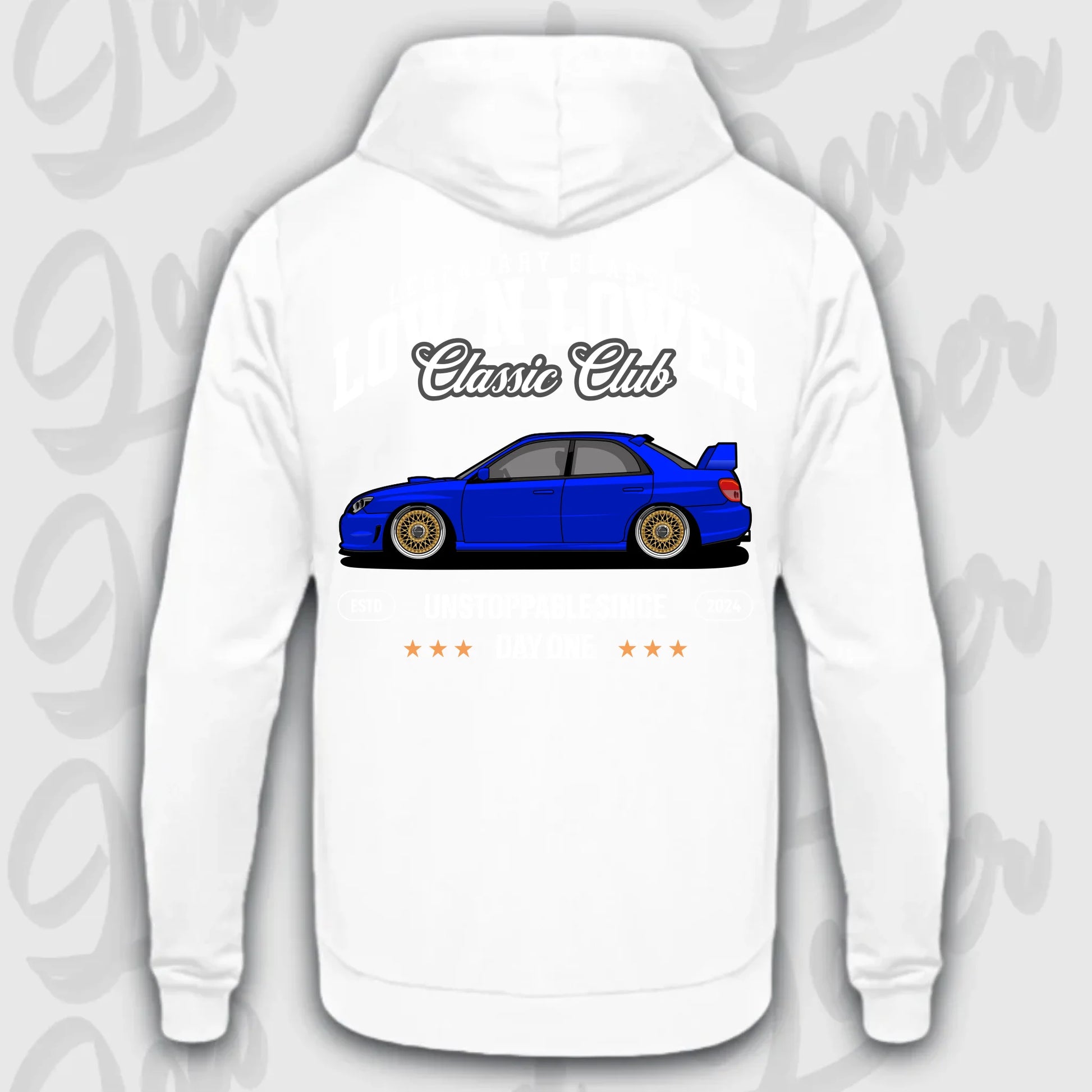 Hoodie WRX 2. Gen. - personalisiert Standard Hoodie Arctic-White