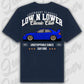 T-Shirt WRX 2. Gen - personalisiert Standard T-Shirt ( Back Print ) French-Navy, Geschenkide Autofans