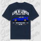 T-Shirt WRX 2. Gen - personalisiert Oversized T-Shirt ( Front Print ) French-Navy, Geschenkidee Autofans