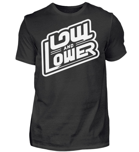 Low and Lower Shirt Black